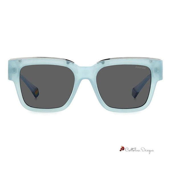 Blue Resin Sunglasses