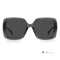 Gray Resin Sunglasses