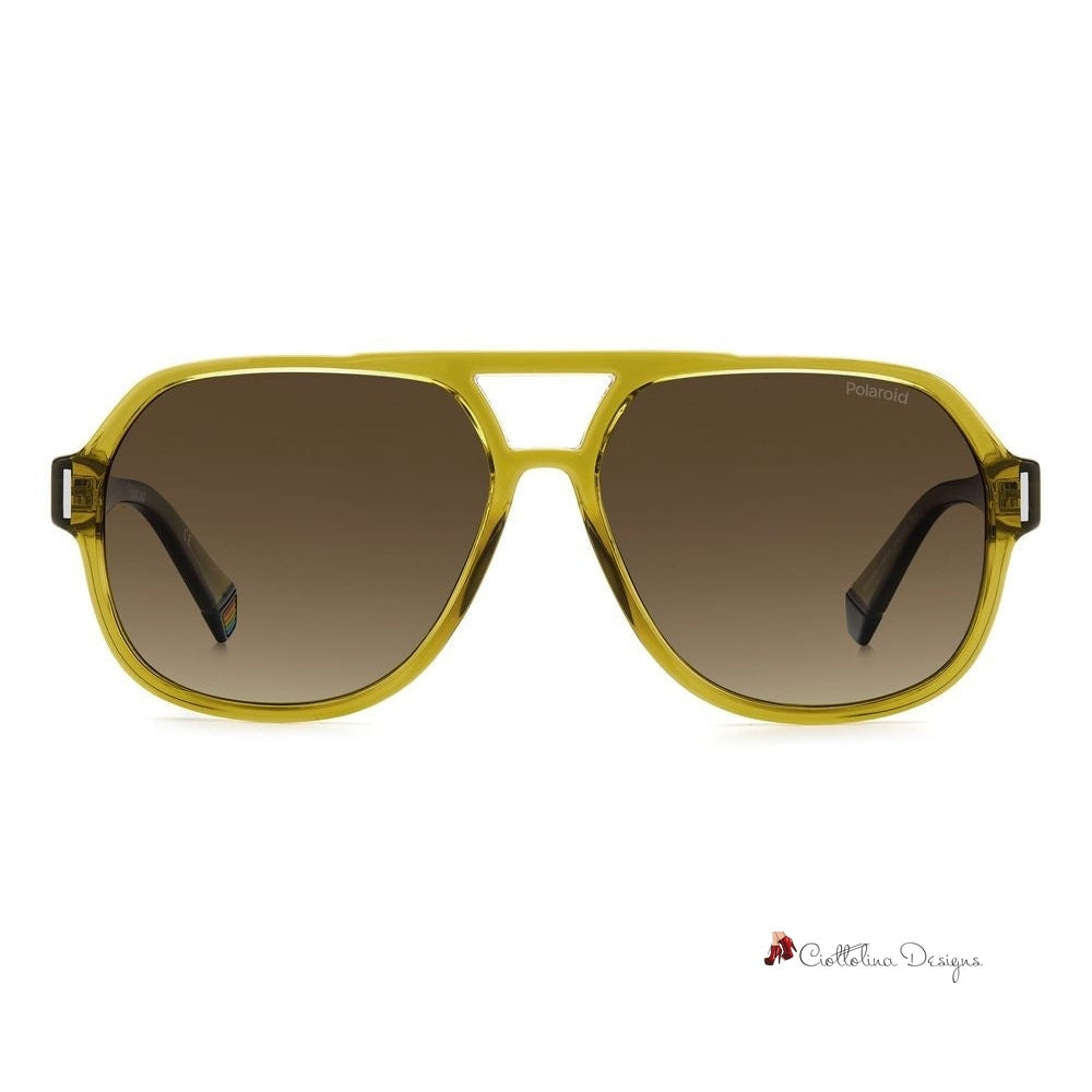 Brown Resin Sunglasses