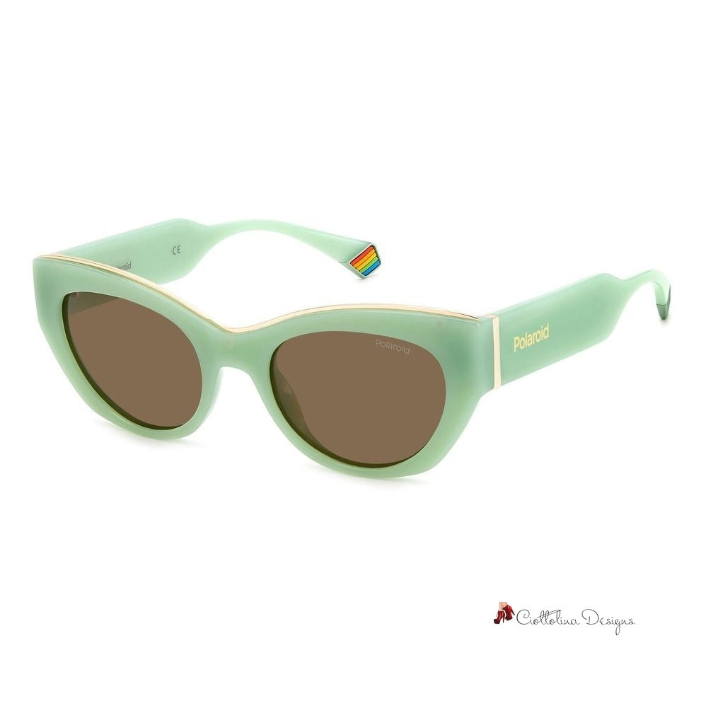 Green Resin Sunglasses