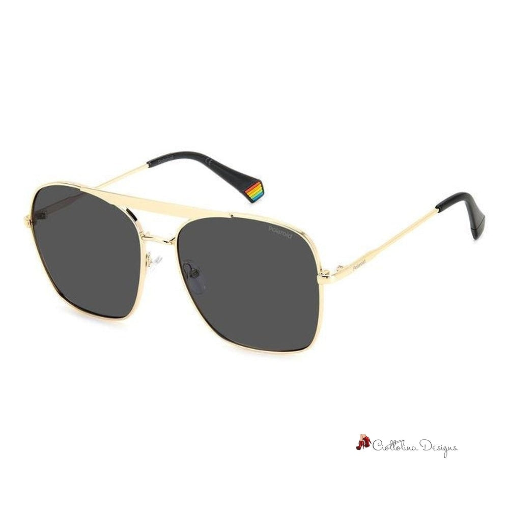 Gold Metal Sunglasses