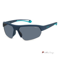 Blue Resin Sunglasses