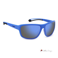 Blue Resin Sunglasses