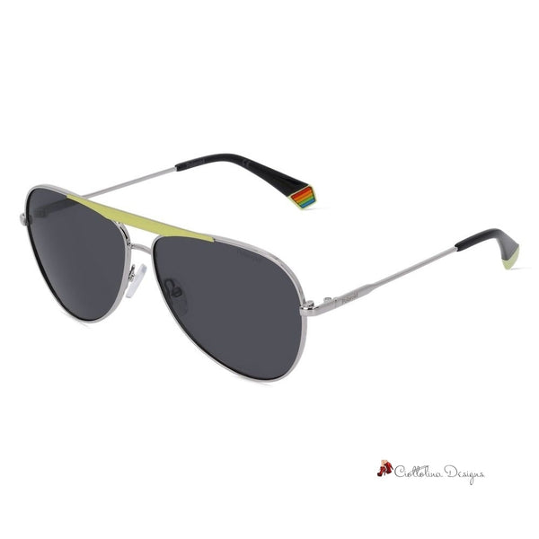 Yellow Metal Sunglasses