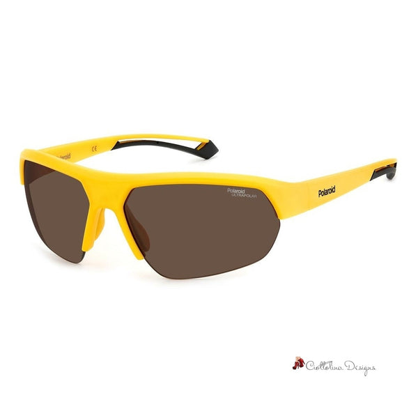 Yellow Resin Sunglasses