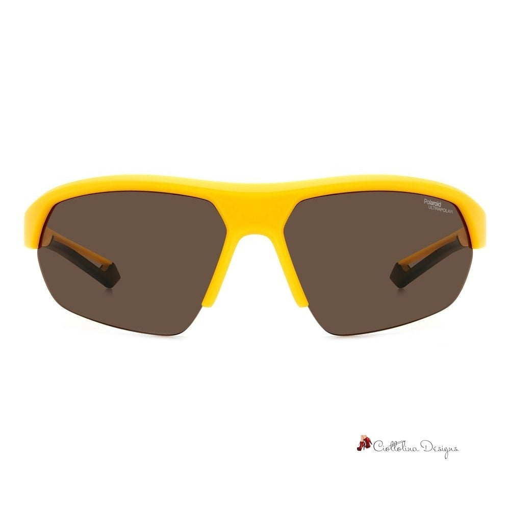 Yellow Resin Sunglasses