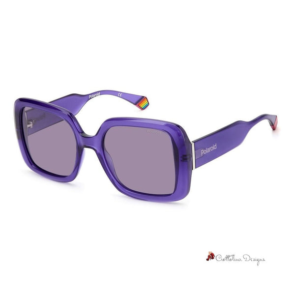 Purple Plastic Sunglasses