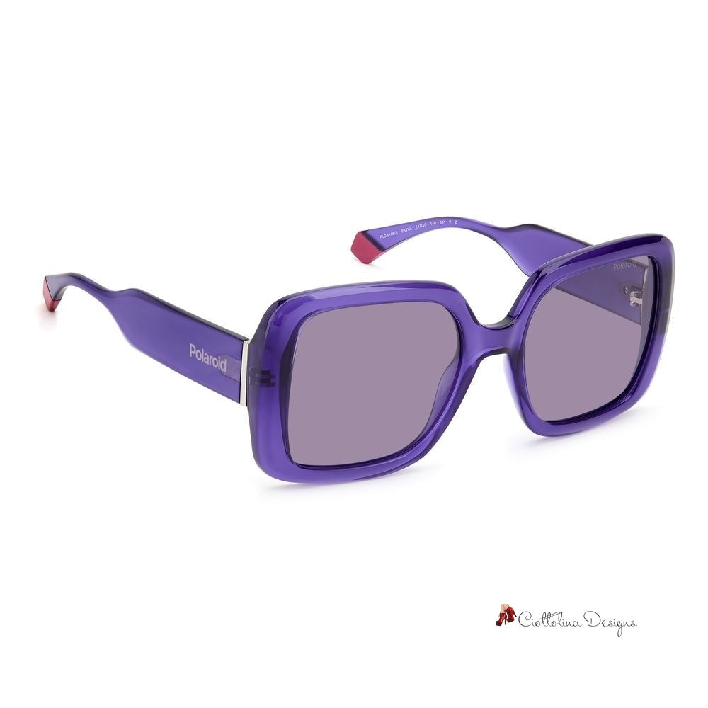 Purple Plastic Sunglasses