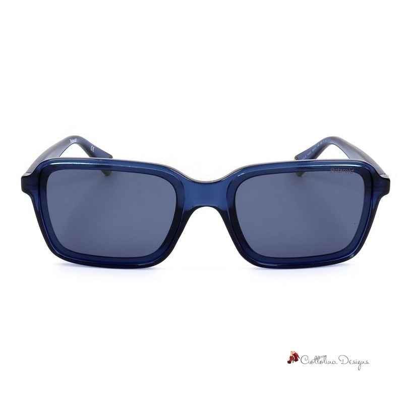 Blue Metal Sunglasses