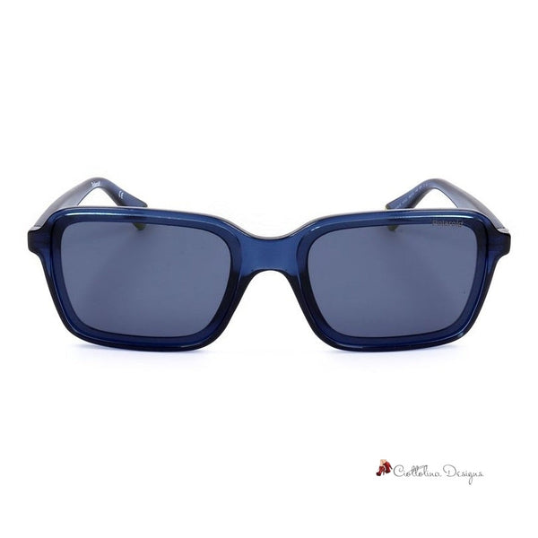 Blue Metal Sunglasses