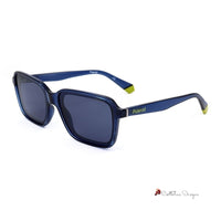 Blue Metal Sunglasses