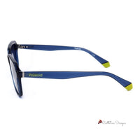 Blue Metal Sunglasses