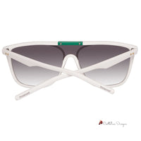 White Acetate Sunglasses