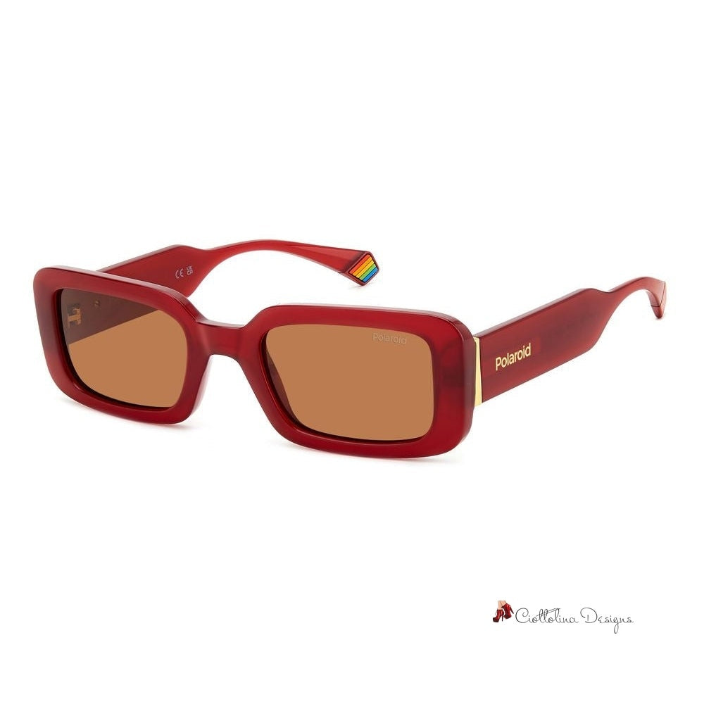 Red Resin Sunglasses