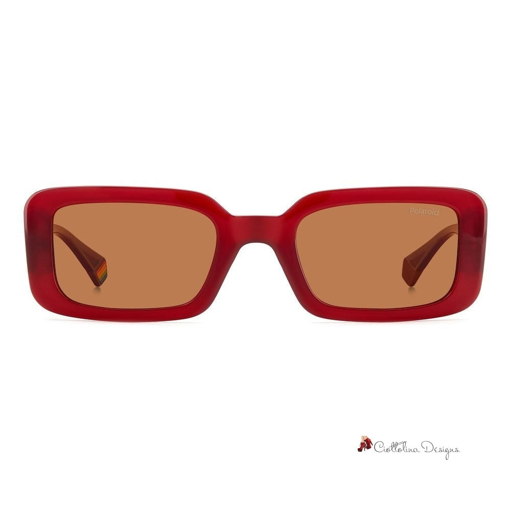 Red Resin Sunglasses