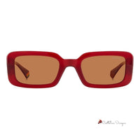 Red Resin Sunglasses