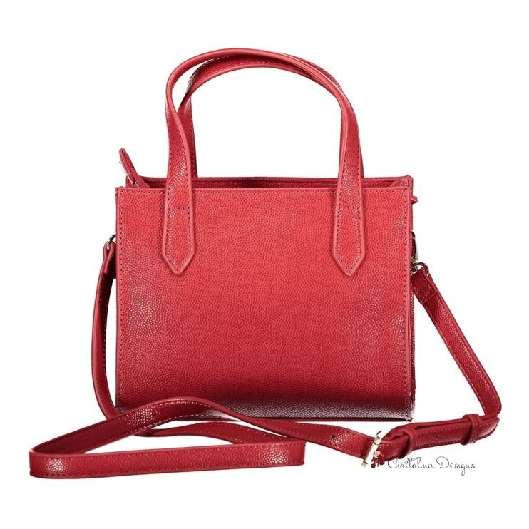 Red Polyethylene Handbag