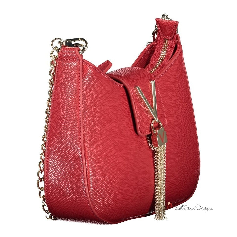 Red Polyethylene Handbag