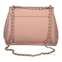 Pink Polyethylene Handbag