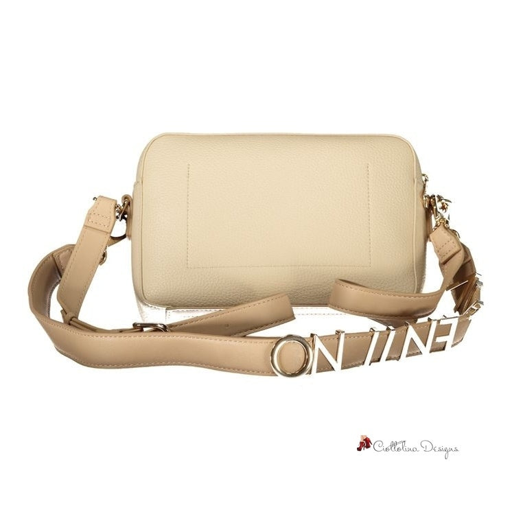 Beige Polyethylene Handbag