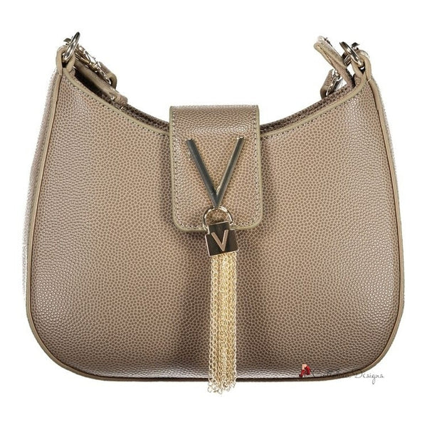 Brown Polyethylene Handbag