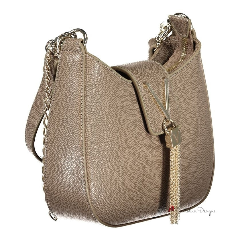 Brown Polyethylene Handbag