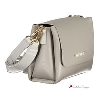 Gray Polyethylene Handbag