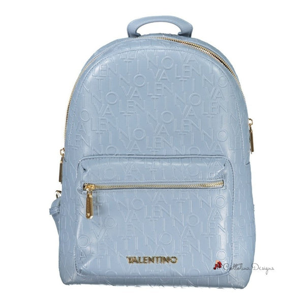 Light Blue Polyethylene Backpack