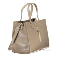 Brown Polyethylene Handbag