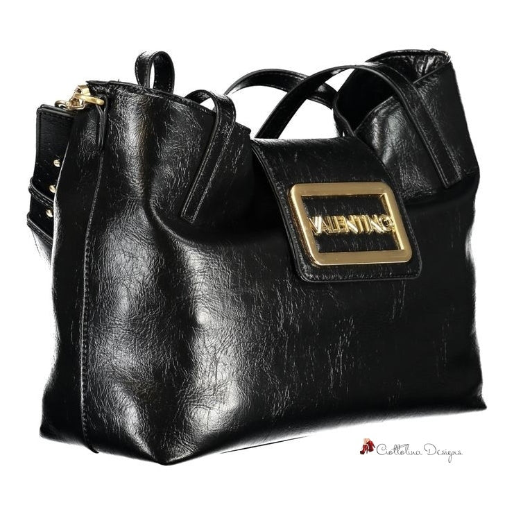 Black Polyethylene Handbag