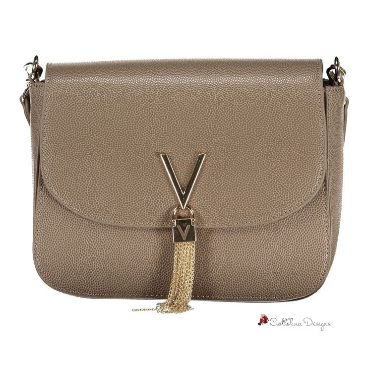 Brown Polyethylene Handbag