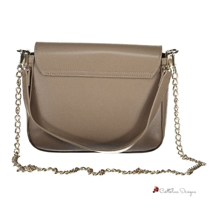 Brown Polyethylene Handbag