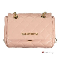 Pink Polyethylene Handbag