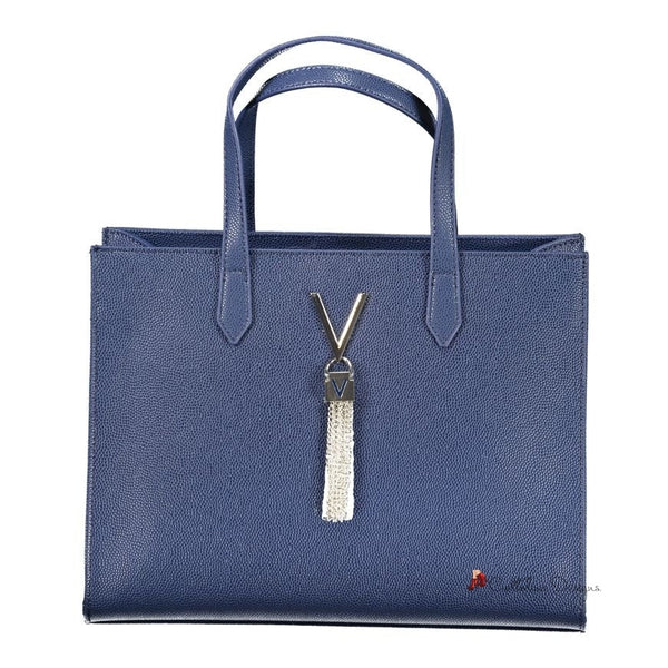 Blue Polyethylene Handbag