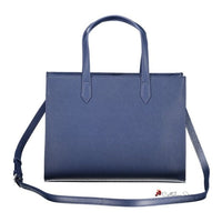 Blue Polyethylene Handbag