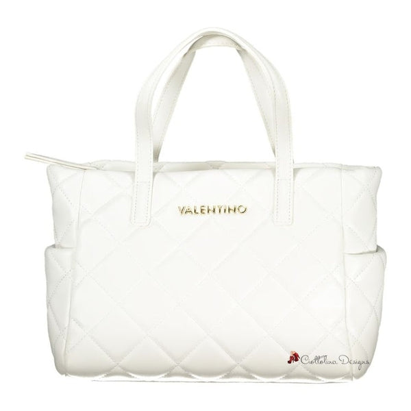 White Polyethylene Handbag