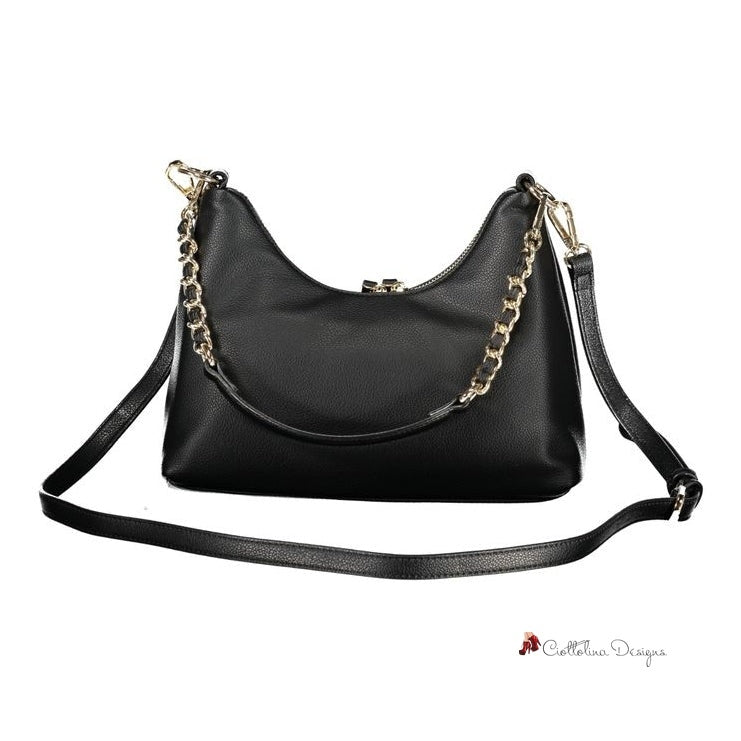 Black Polyethylene Handbag