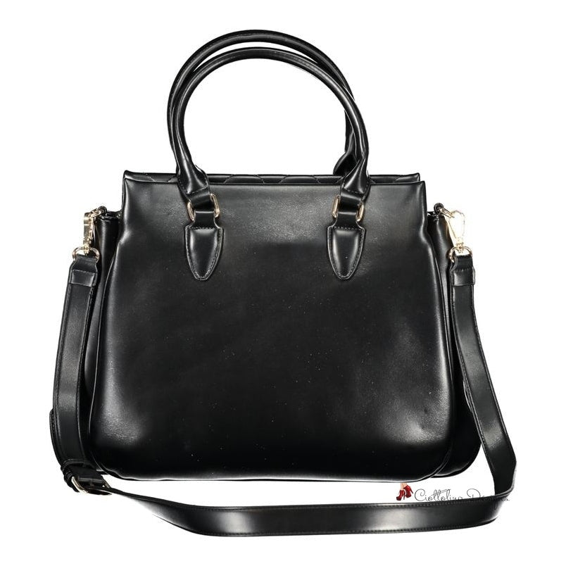 Black Polyethylene Handbag