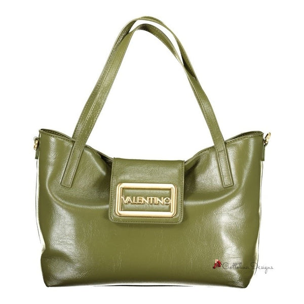 Green Polyethylene Handbag