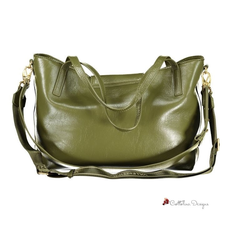 Green Polyethylene Handbag