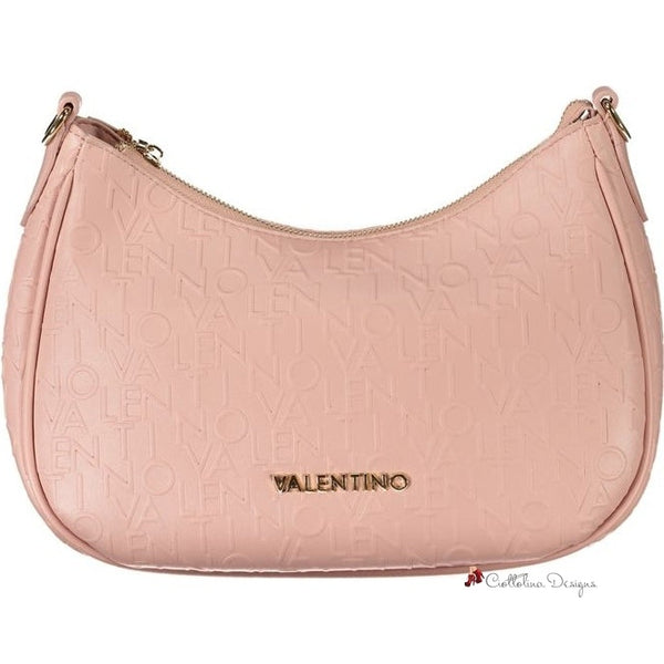 Pink Polyethylene Handbag