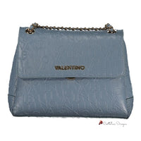 Light Blue Polyethylene Handbag