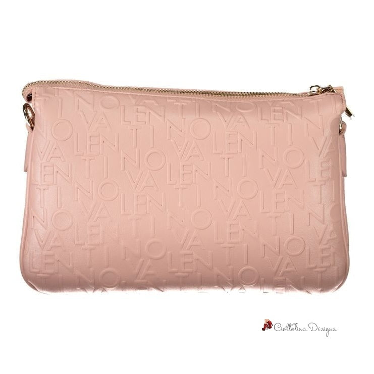 Pink Polyethylene Handbag