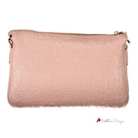 Pink Polyethylene Handbag