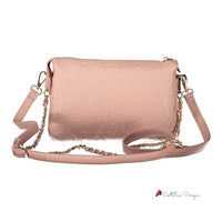 Pink Polyethylene Handbag