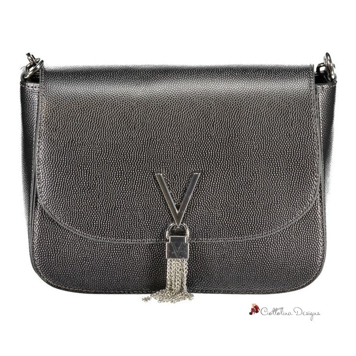 Gray Polyethylene Handbag