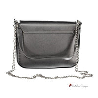 Gray Polyethylene Handbag