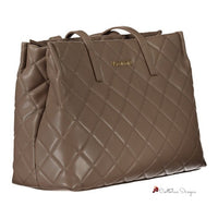 Brown Polyethylene Handbag