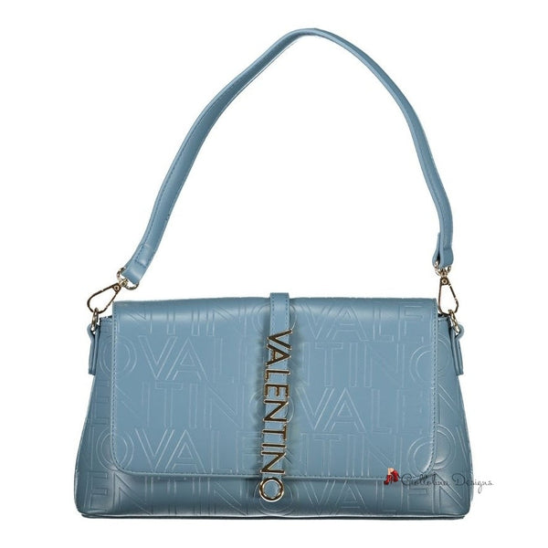 Light Blue Polyethylene Handbag