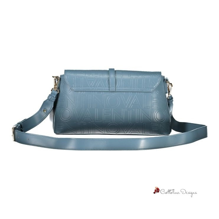 Light Blue Polyethylene Handbag